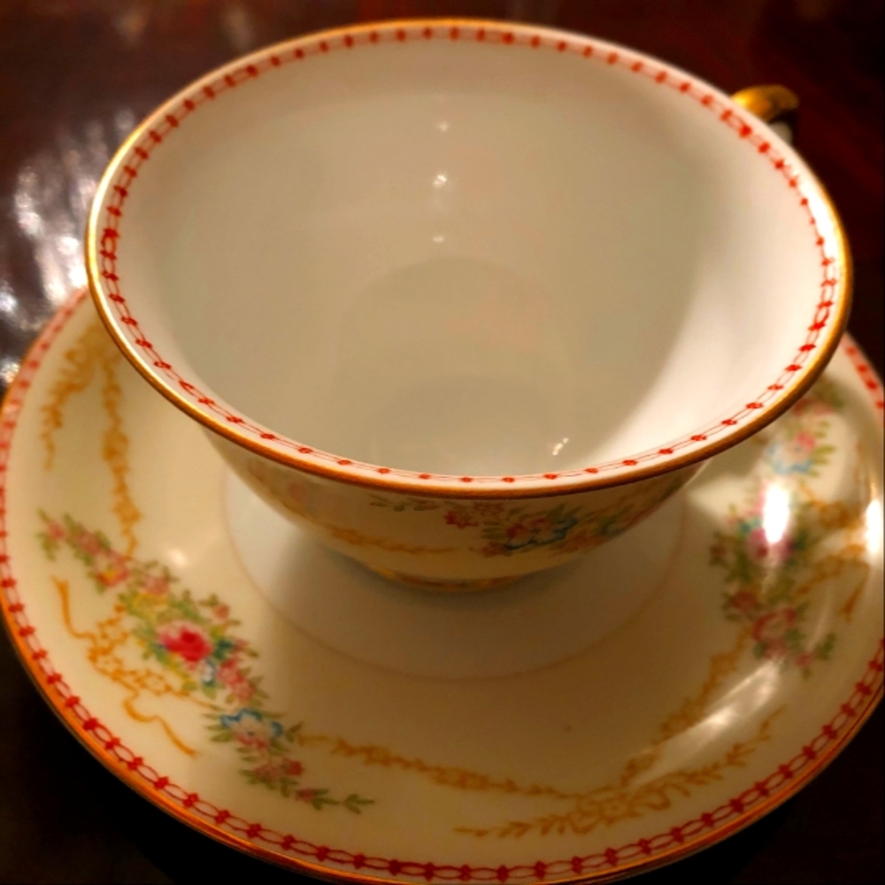 Coffee Cups & Saucers - a set of six